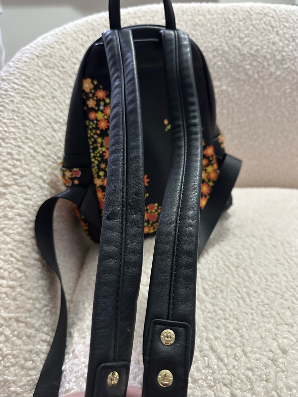 Pixar x Loungefly 'Remember Me' Floral Mini Backpack - Black - Picture 14 of 16